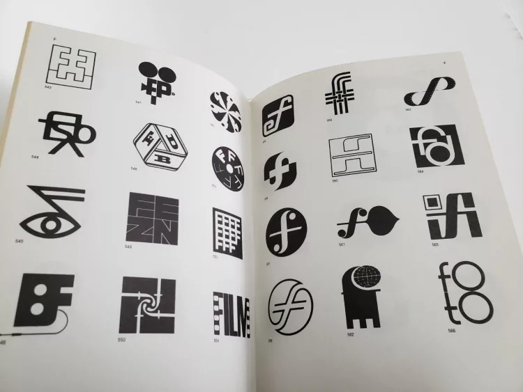 Book "Trademarks & symbols of the world": spread