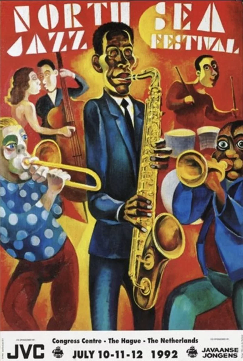 North See Jazz poster 1992