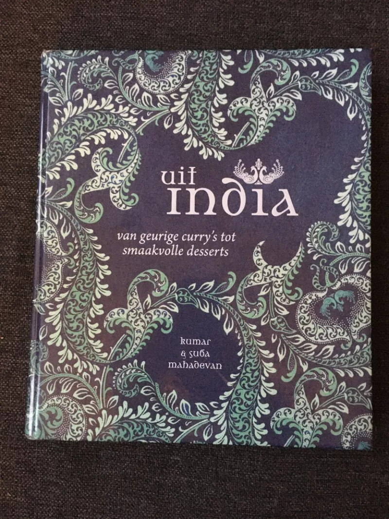 Boekontwerp: kookboek "Uit India"