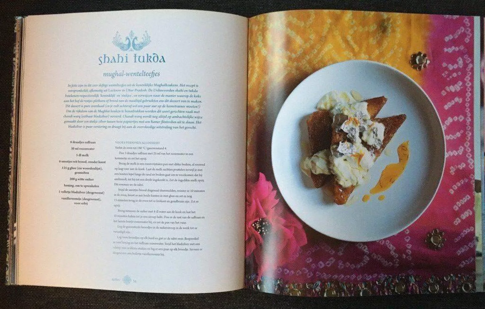 Boekontwerp: kookboek "Uit India"