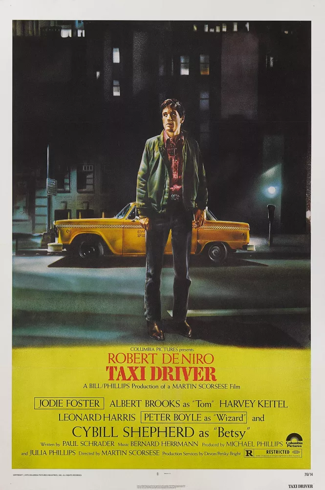 Taxi Driver, Guy Peellaert, filmposter (1976)