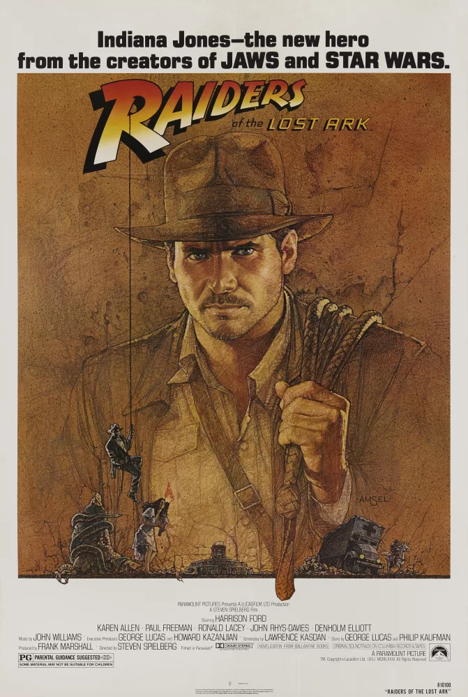Raiders of the Lost Ark, filmposter(1981)