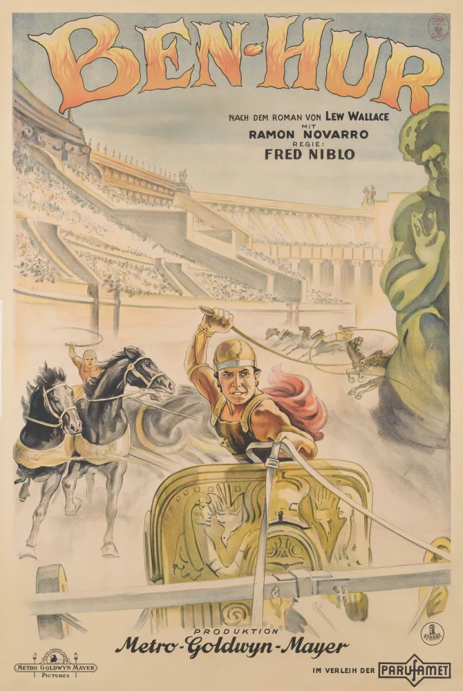 Ben Hur - A Tale of the Christ, Duitse filmposter (1925)