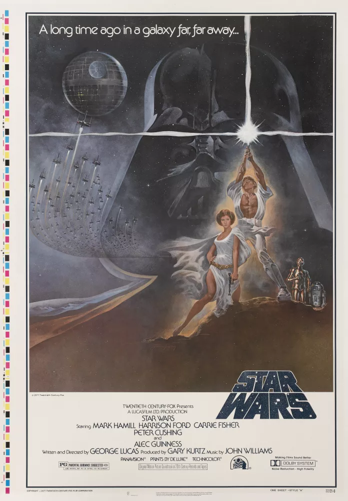 Star Wars, Tom Jung, filmposter (1977)