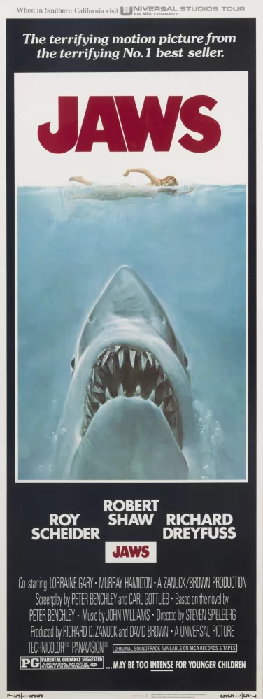 Jaws, Amerikaanse filmposter (1975)