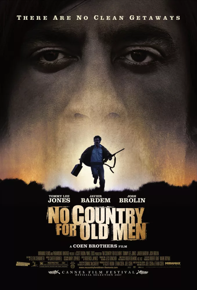 No country for old men,  Ethan & Joel Coen, filmposter (2007)