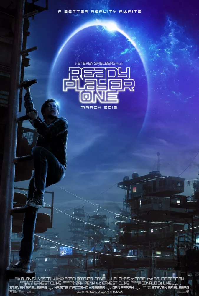 Ready Player One, filmposter (2018)