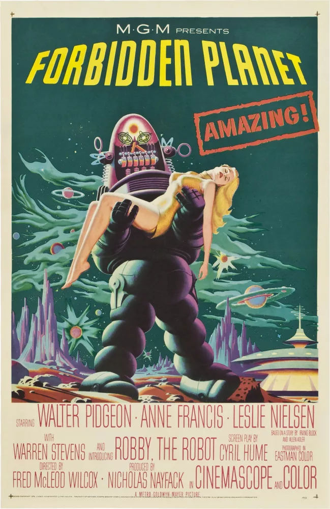 Forbidden Planet, filmposter (1956)