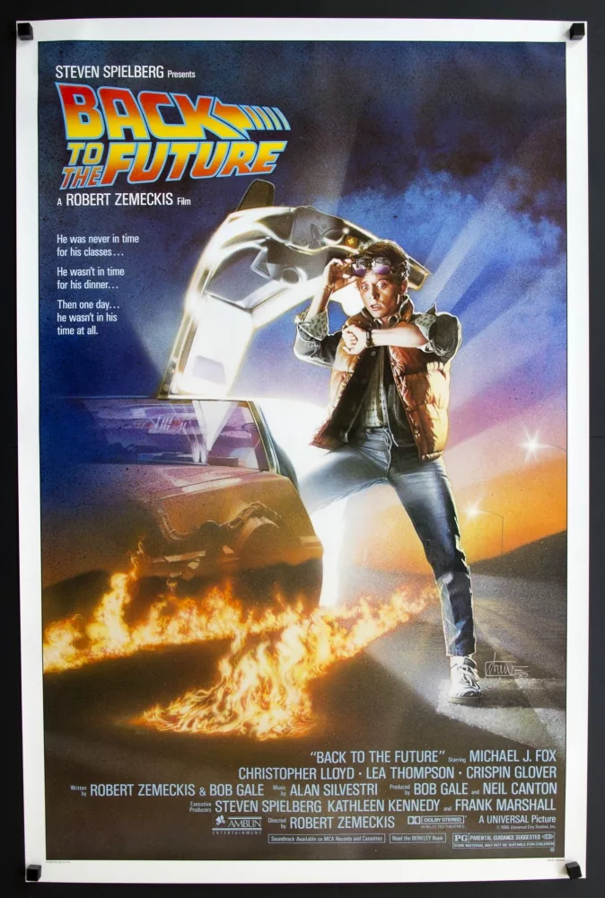 Back to the Future, filmposter (1985)