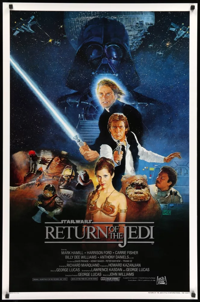 Star Wars: Return of the Jedi, filmposter (1983)