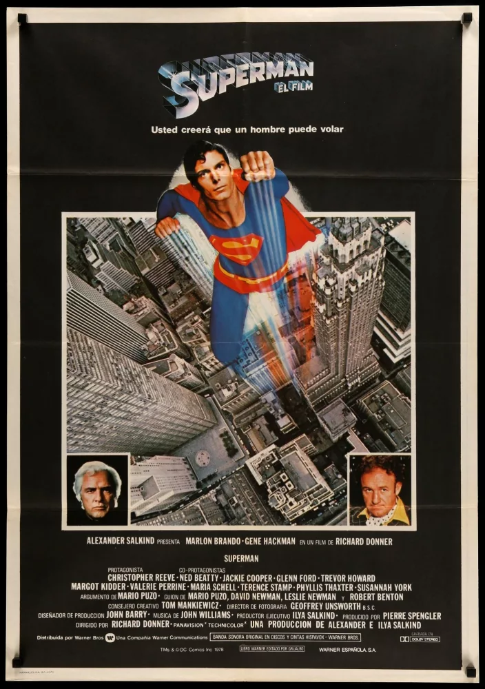Superman, Spaanse filmposter  (1978)