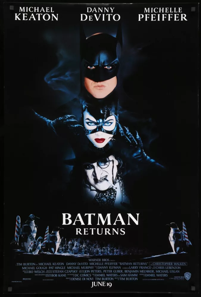 Batman Returns, filmposter (1992)