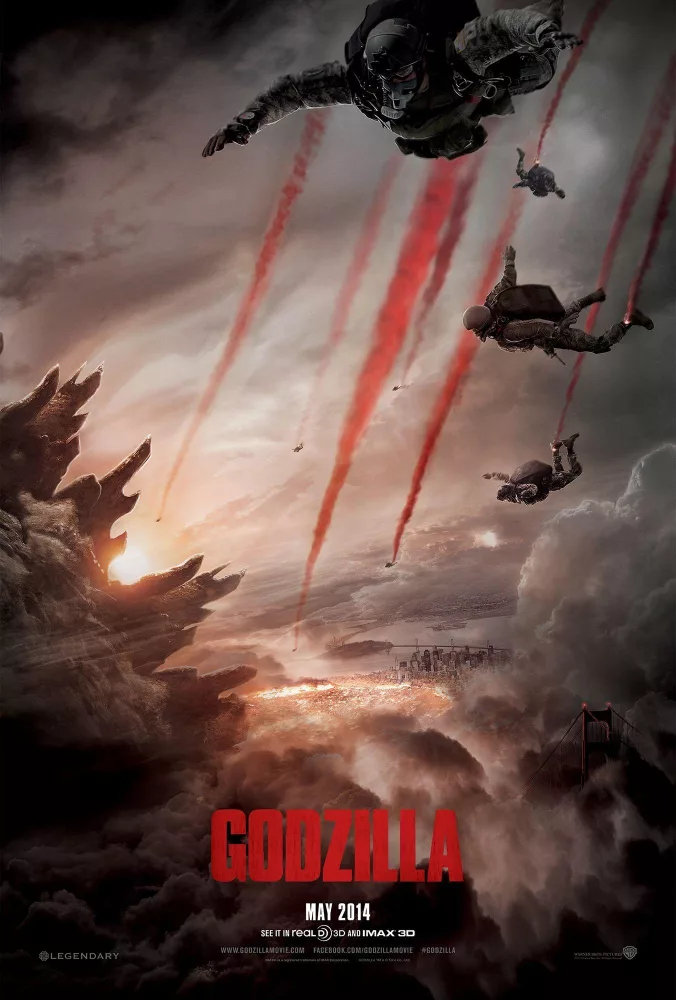 Godzilla, Teaser Trailer Poster (2014)