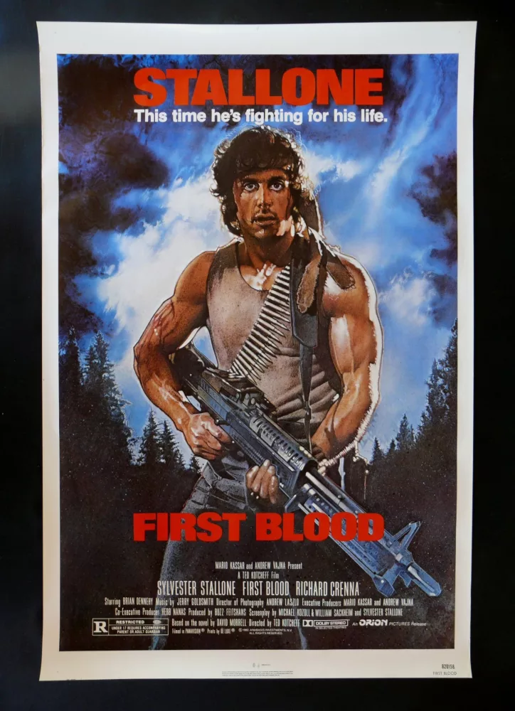 First Blood, filmposter (1982)