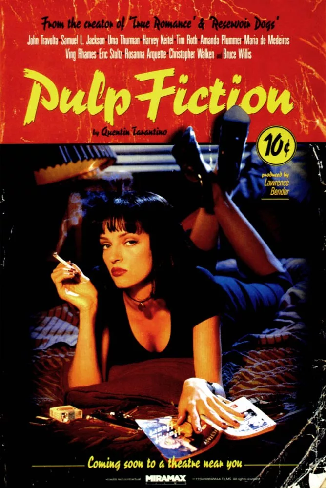 Pulp Fiction, filmposter (1994)