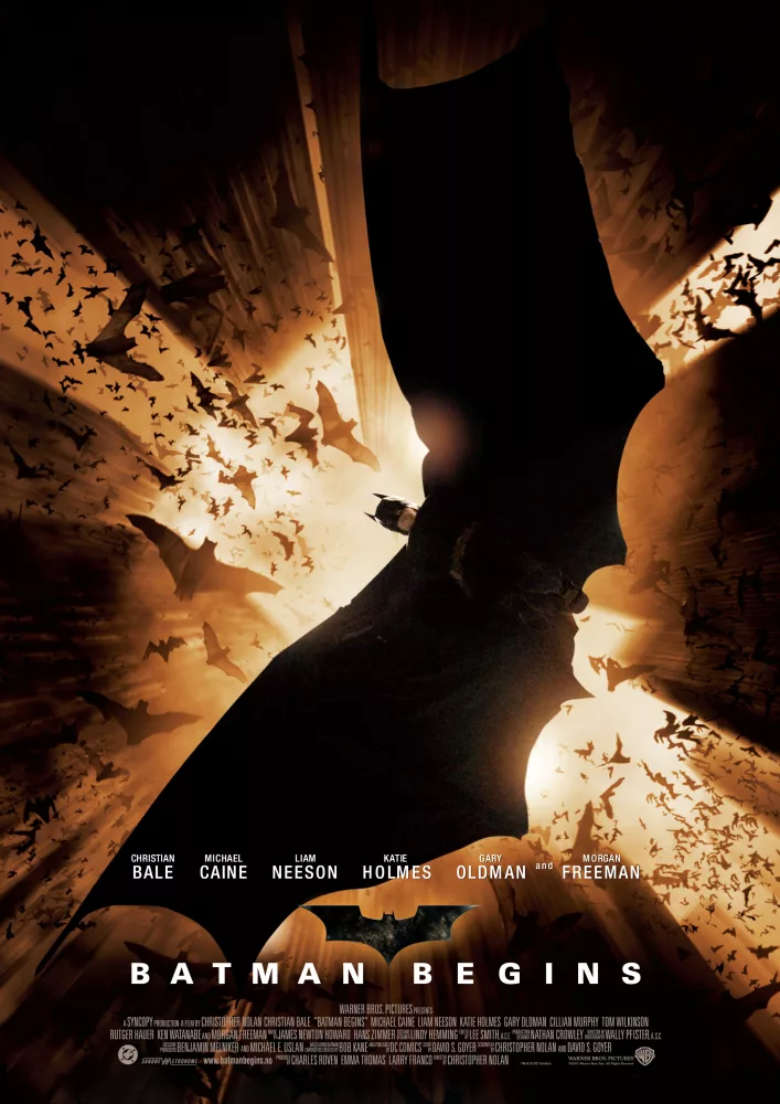 Batman Begins, filmposter (2005)