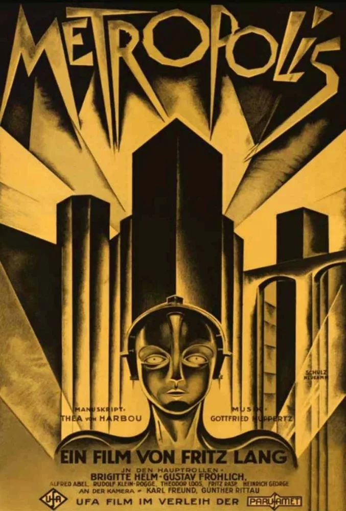 Metropolis, Fritz Lang, filmposter (1927)