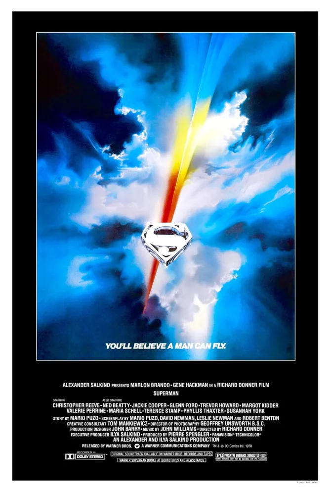 Superman, filmposter (1978)