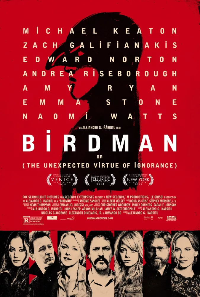 Birdman, filmposter (2014)