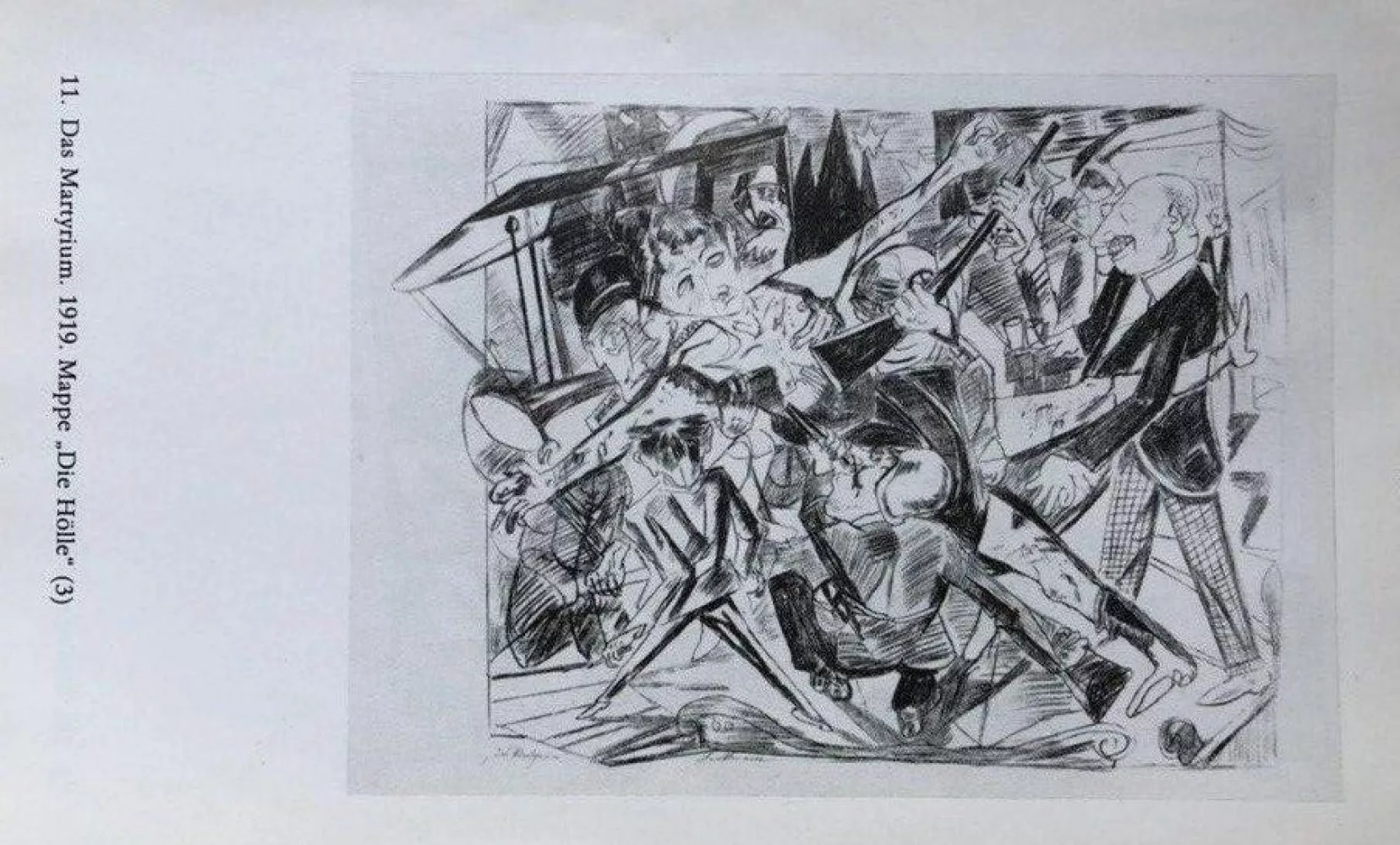 Max Beckmann: grafisch werk "Das Martyrium", 1919