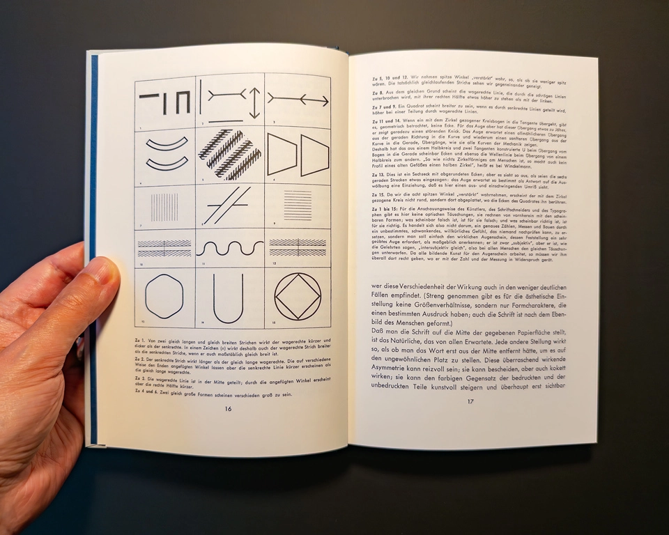 Paul Renner's 1940 book "Die Kunst der Typografie" (The Art of Typography)